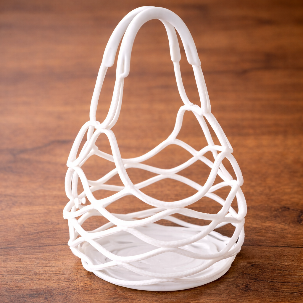 Ajaxfit™  2-in-1 Zero-Void™ Silicone Mesh Bag & Heat-Resistant Trivet Mat for Hot Bowls