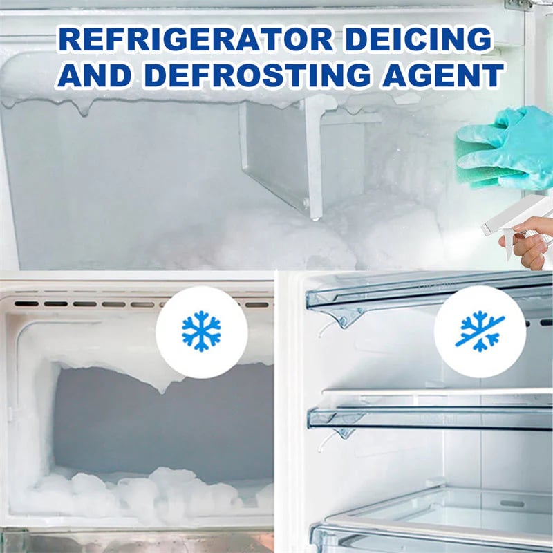 Ajaxfit™💥🧊Instant Ice Melt Spray – No Scraping Needed for Fridge, Freezer & Glass💥