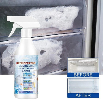 Ajaxfit™💥🧊Instant Ice Melt Spray – No Scraping Needed for Fridge, Freezer & Glass💥