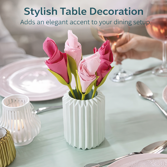 Ajaxfit™ 3-Second Rose Maker — Turn Ordinary Napkins into Table Art