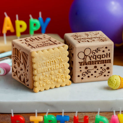 Birthday Cookie Cube