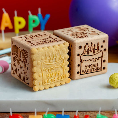 Birthday Cookie Cube
