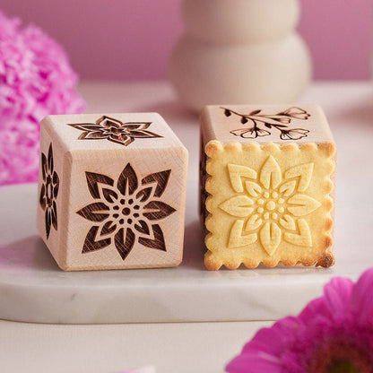 Flowers Cookie Cube