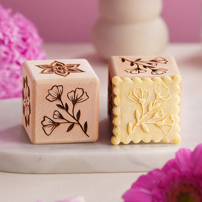Flowers Cookie Cube