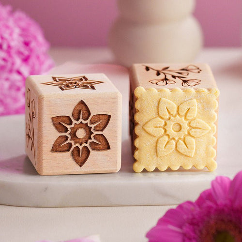 Flowers Cookie Cube
