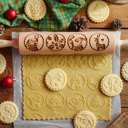 Magical Christmas Rolling Pin